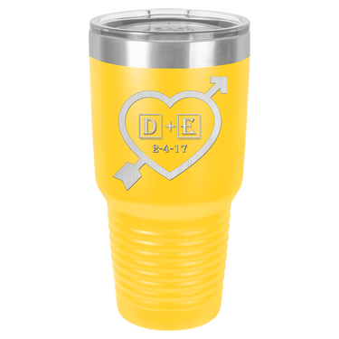 D+E Romantic Tumbler